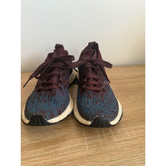 Adidas Pureboost RBL CM8311 Men Size 6.5 US Night Red Womens US 8 - Picture 4 of 9